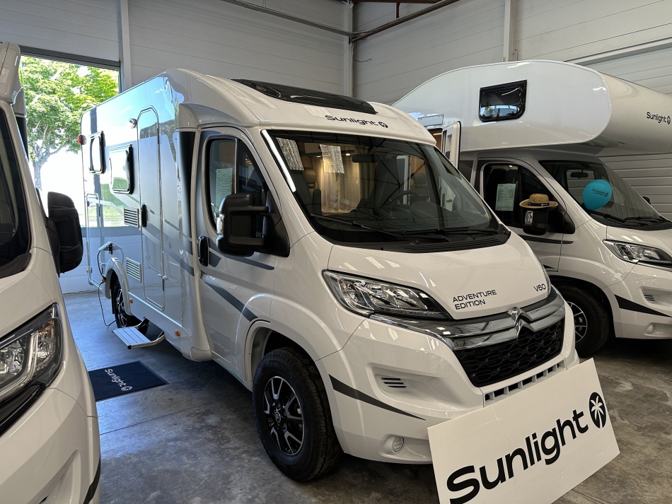 camping car SUNLIGHT VAN V 60 ADVENTURE EDITION modèle 2024