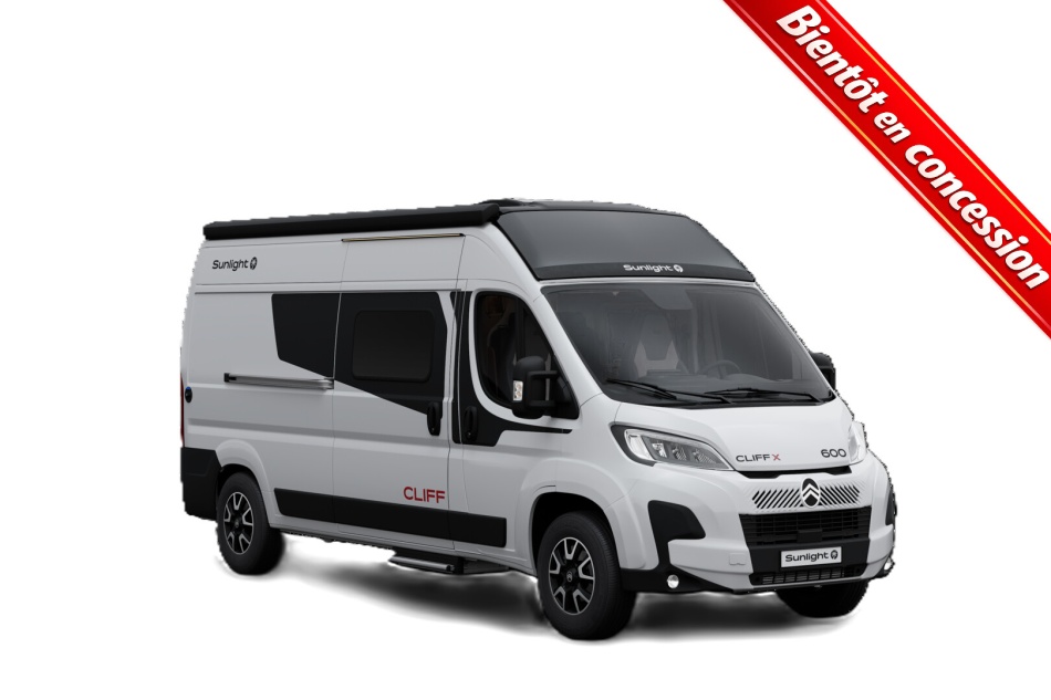 camping car SUNLIGHT CLIFF 600 X mod&egrave;le 2026