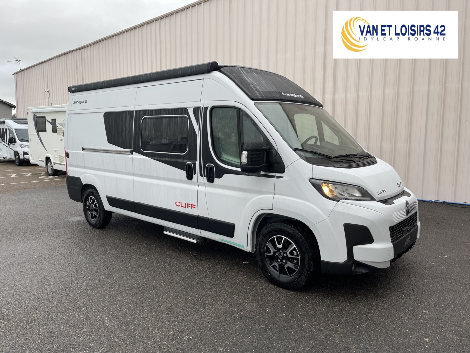 camping car SUNLIGHT CLIFF 600 X mod&egrave;le 2026
