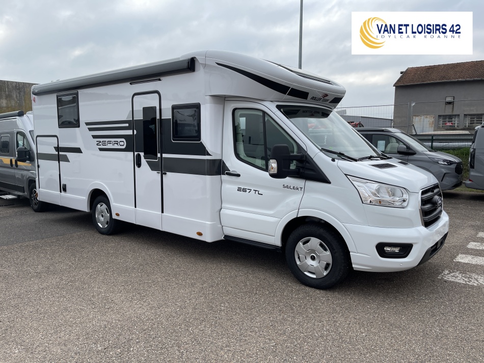 camping car ROLLER TEAM ZEFIRO 267 TL modèle 2026