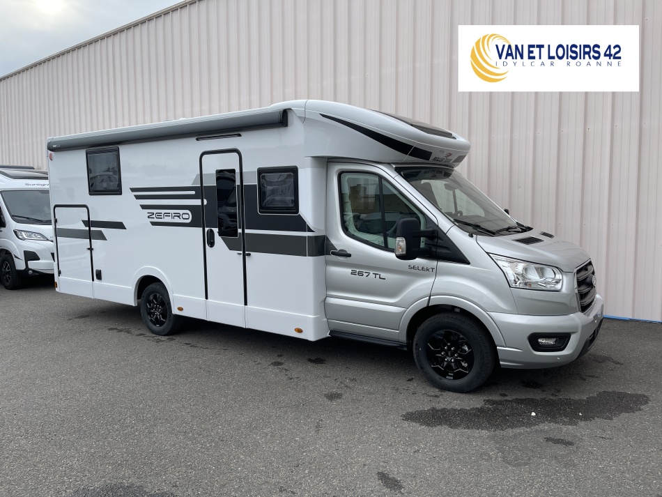 camping car ROLLER TEAM ZEFIRO 267 TL mod&egrave;le 2026
